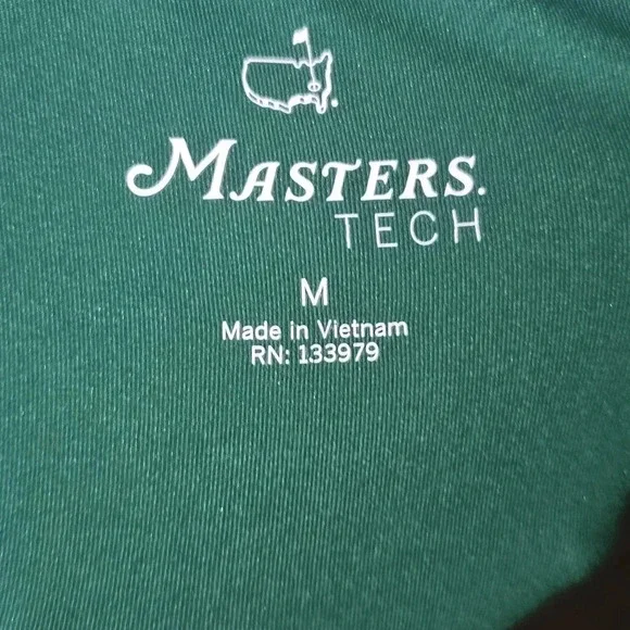 Masters Tech Green UPF Protection Performance Polo Golf Shirt SZ M Womens - Picture 7 of 9